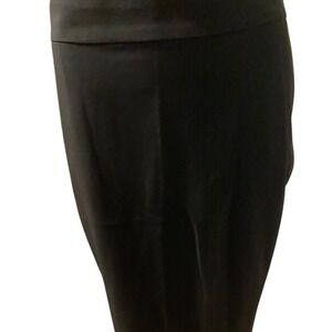 Black Pencil‎ Skirt Career Business Office Knee Length Classic
